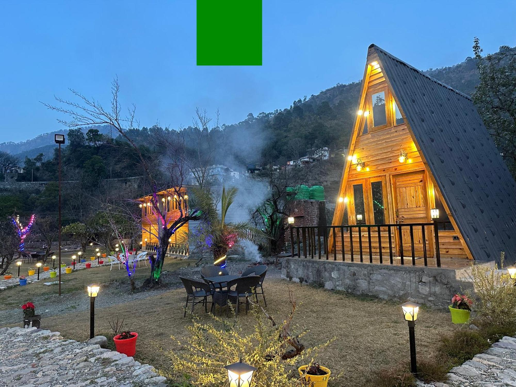 Cabana Riverside Resort - Kainchi Dham Nainital Dış mekan fotoğraf